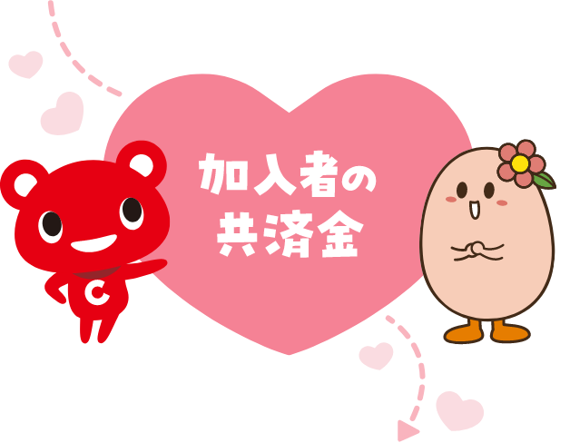 加入者の共済金